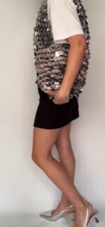 Isabella Sequin Shoulder Bag - Görsel 9