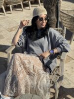 Isla Sequin Mesh Cap