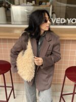 Siena Shearling Bag - Görsel 2